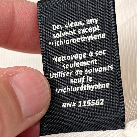 Elizabeth and James White Ruched Short Sleeved Blazer Jacket, Small / 6 US - Picture 13 of 13